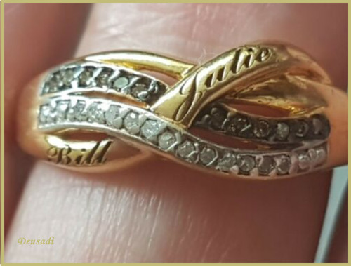 Favoloso anello oro e - da,