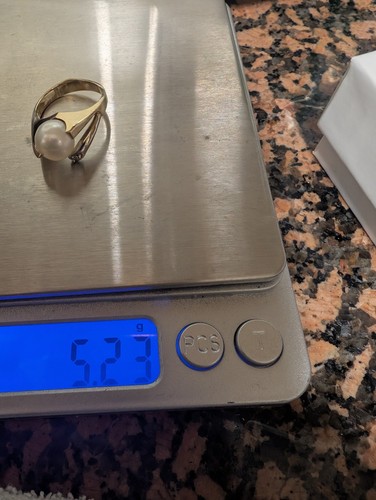 Anello oro con perle - oro,