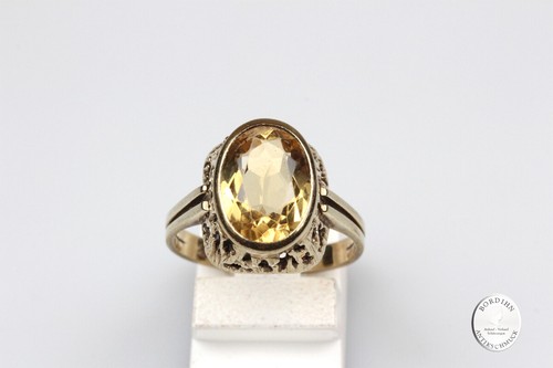 Anello carati oro quarzo - 8,