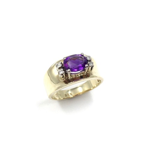 Anello oro giallo kt - anello,