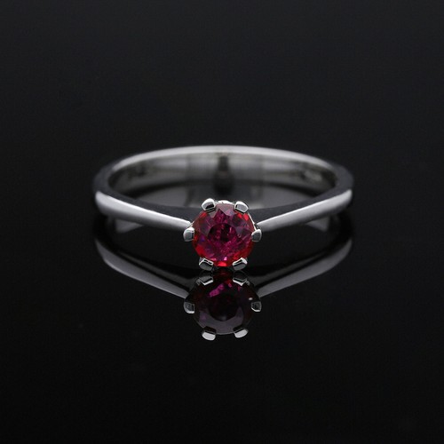 Anello oro - in, rubino
