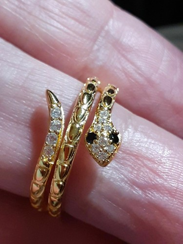 Anello oro con - oro, serpente