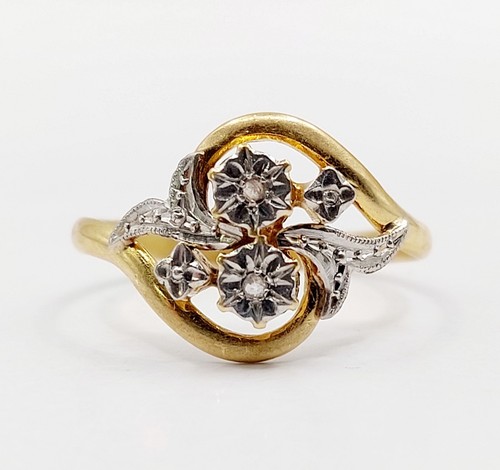 Anello antico oro - te,