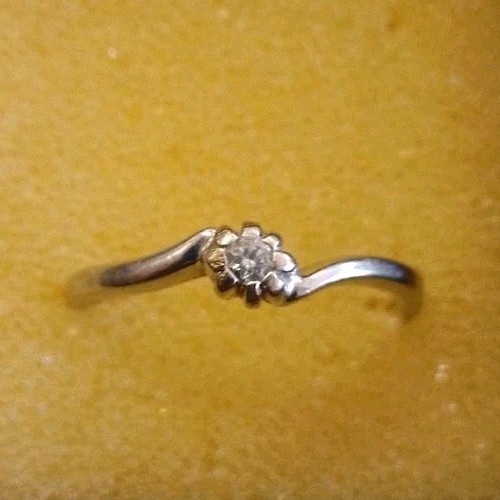 Anello oro bianco 750 - oro,