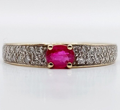 Anello giunco vintage oro 18k