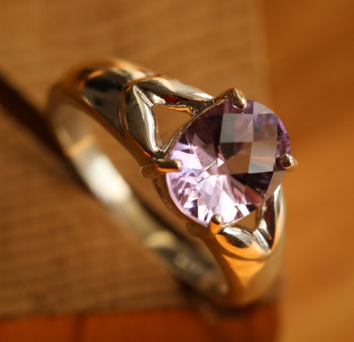 Anello vintage oro - anello, bianco
