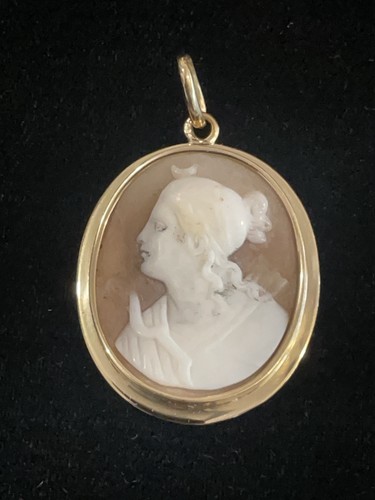 Cameo antico oro - cameo, 750