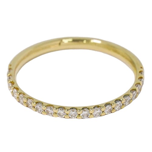 Anello fascia con - fascia, diamanti