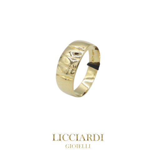 Anello donna fascia larga - , oro