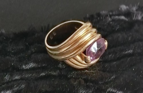Anello vintage oro 18k gr - 9,
