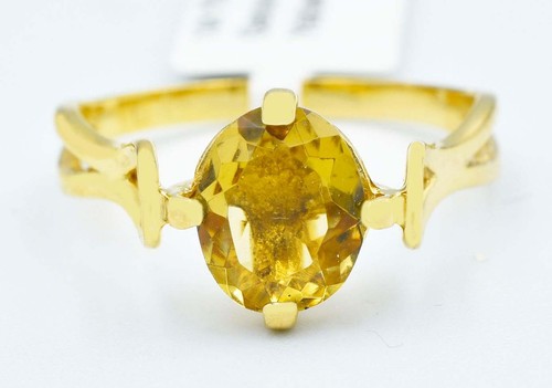 Anello topazio giallo - anello,