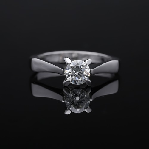 Anello solitario ct - anello,