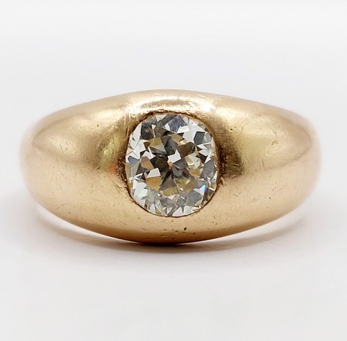 Anello giunco cupola oro - a,