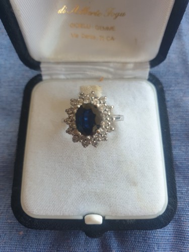 Anello vintage oro - anello, bianco