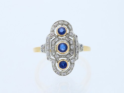 Anello vintage diamanti
