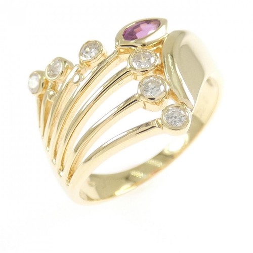 Autentico anello oro giallo - in,