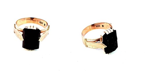 Anello oro 333 con gemma - in,