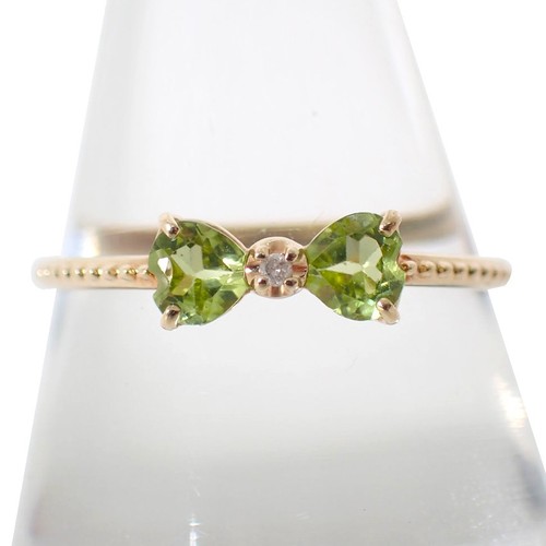 Usato anello k10 peridoto e - [usato],