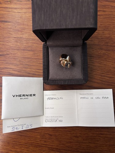 Vhernier anello abbraccio midi - anello,