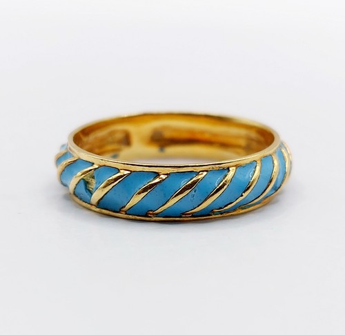 Anello giunco vintage - oro, 18k