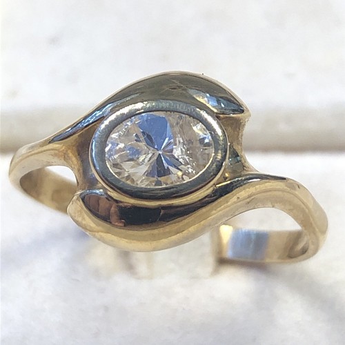 Anello oro giallo - oro, donna