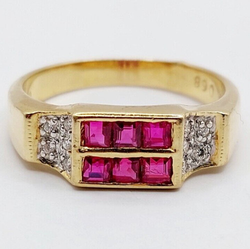 Anello cavaliere art - , deco