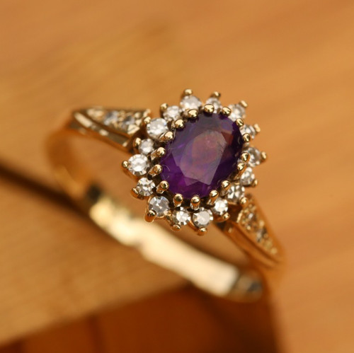 Anello vintage oro giallo - vintage,