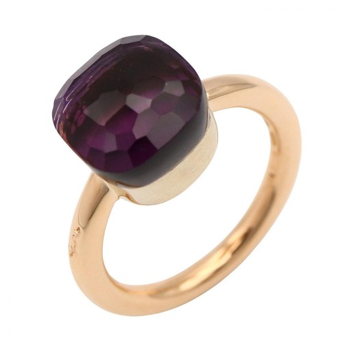 Anello pomellato nudo ametista - anello,