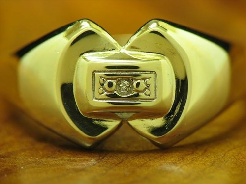 8kt 333 oro - giallo, con