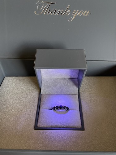Anello carati oro bianco - 14,