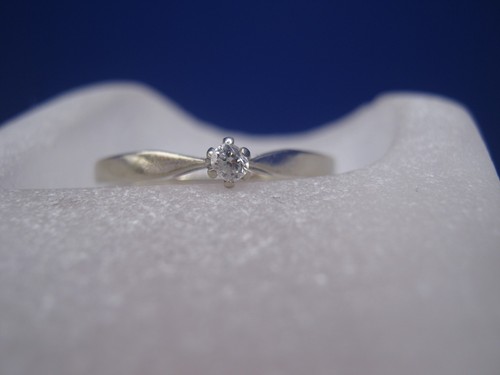 Solitario diamanti 750 oro - diamanti,