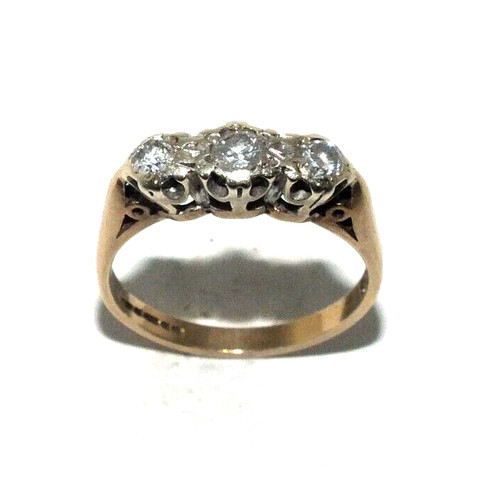 Anello trilogy oro giallo 9 - trilogy,
