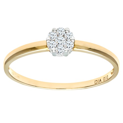 Anello grappolo oro - grappolo,
