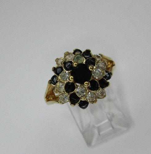 Anello cocktail alto profilo