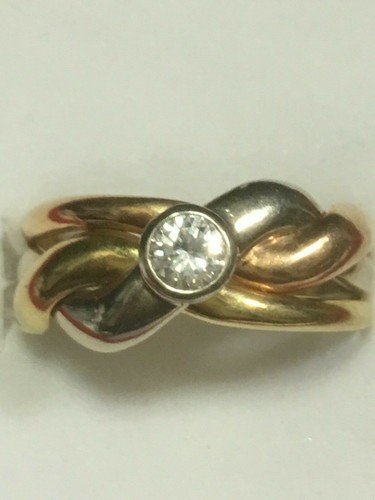 Anello con diamante naturale - ,