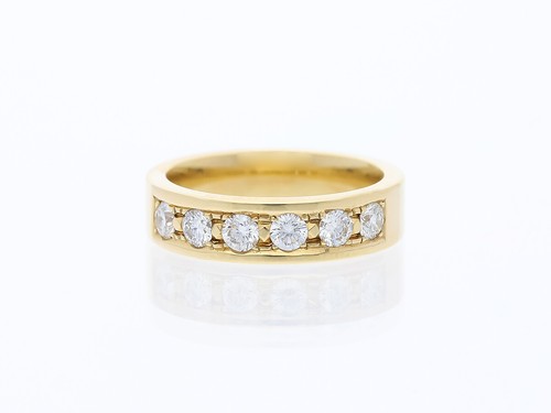 Anello con diamanti ct - anello,