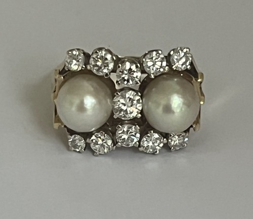 7266 anello vintage oro - -,