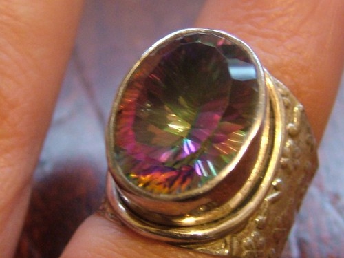 Anello oro giallo argento - anello,
