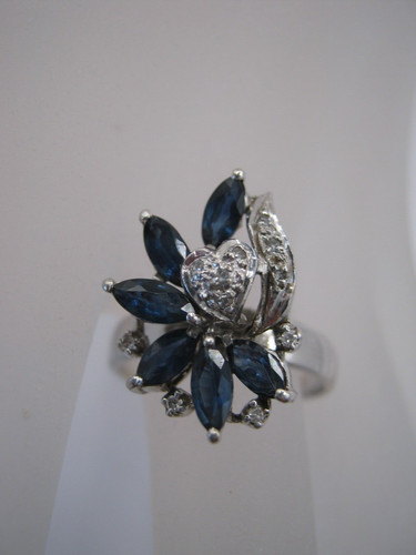 Anello cocktail cluster con - anello,