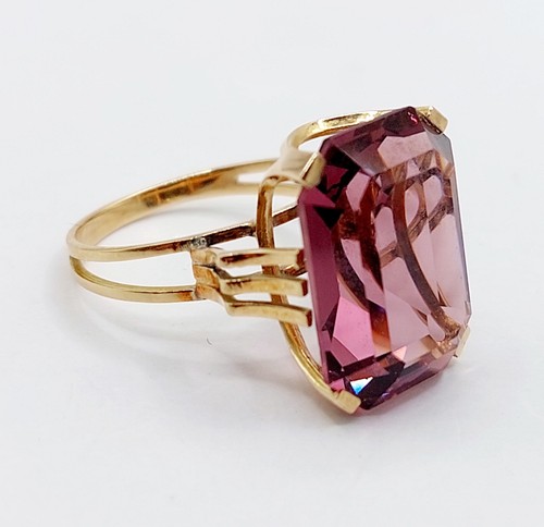 Anello cocktail vintage - , oro