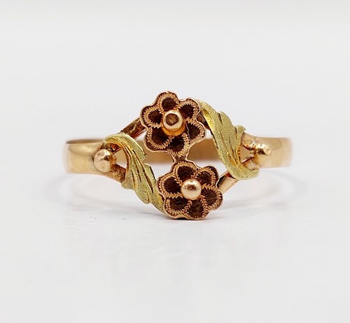 Anello vittoriano te oro - vittoriano, io