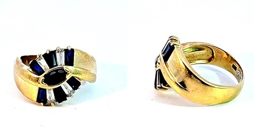 Anello oro 585 con pietra - anello, in