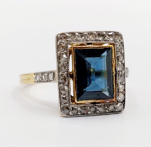 Anello pompadour art deco - , oro