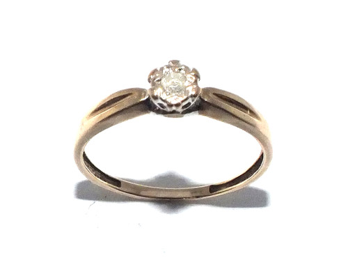 Anello oro giallo - anello, 9ct