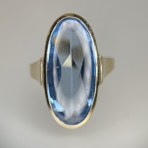 Anello vintage originalo 14ct - anello,