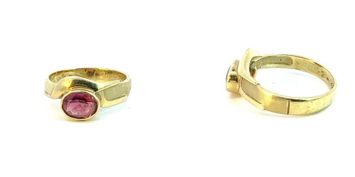 Anello oro 375 con pietra - d'oro,